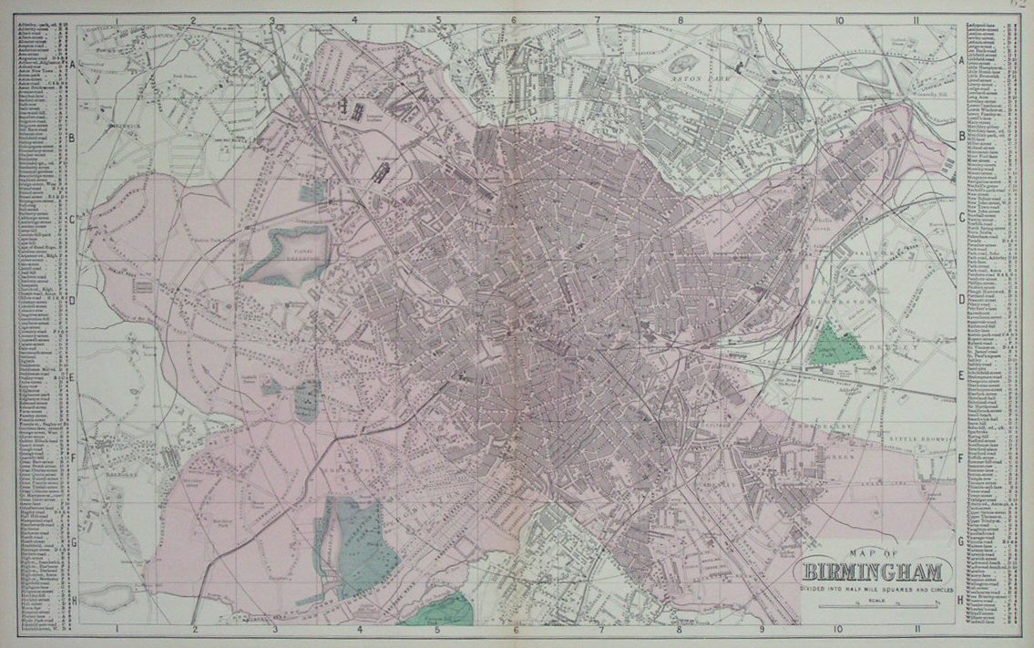 Map of Birmingham - Birmingham